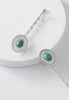 Southwest motif bobby pins with turquoise color stone.