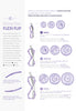 Flexi flip hair clip size chart.