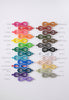 Flexi sport hair clips in various colors.