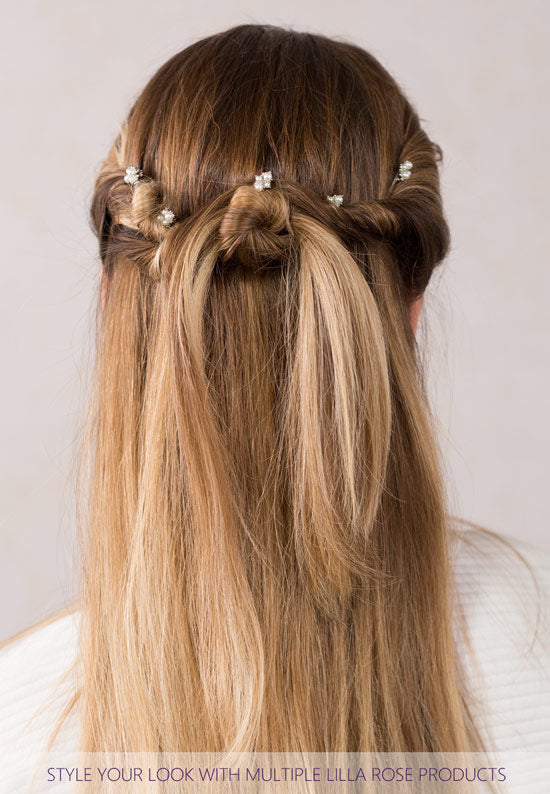 Faux Pearl cluster Bobby.