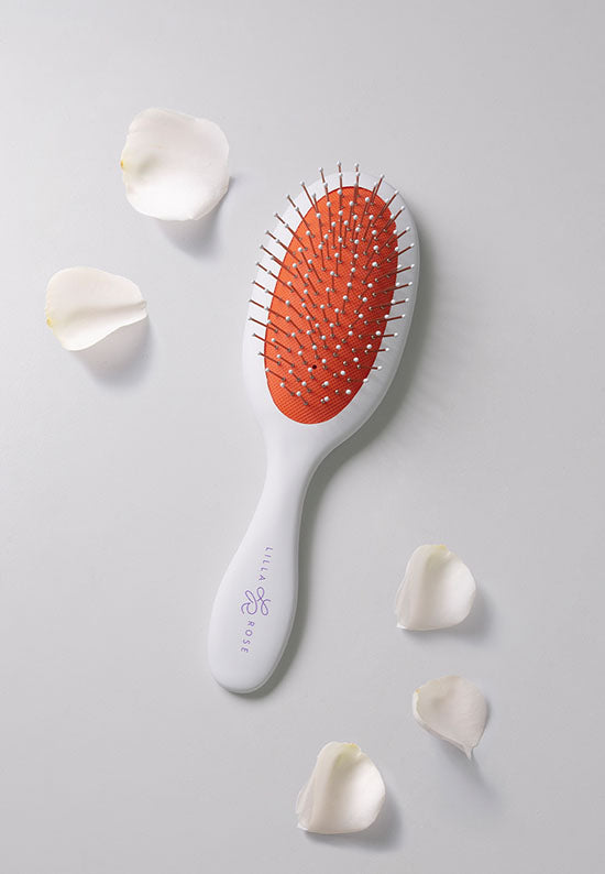 Premium Hair Brush with the Lilla Rose logo.