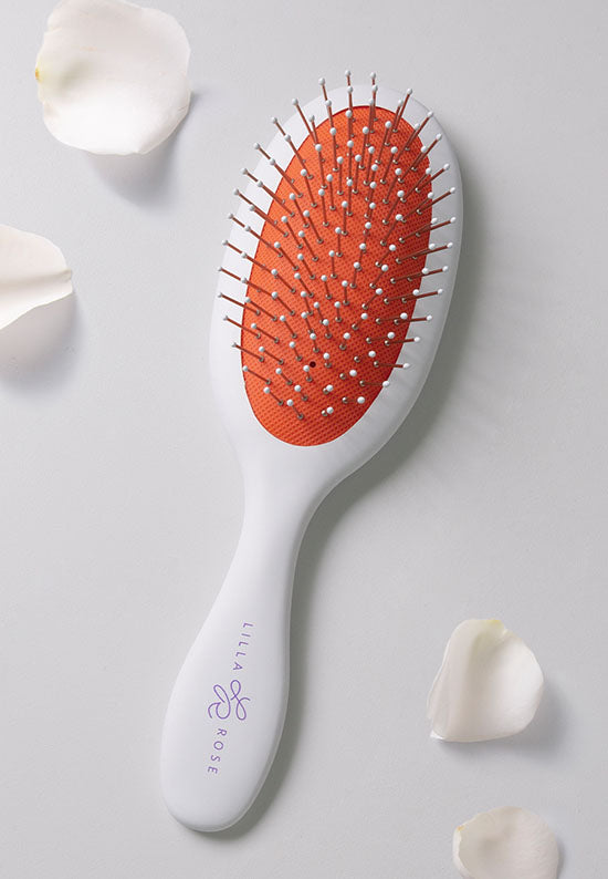 Premium Hair Brush with the Lilla Rose logo.