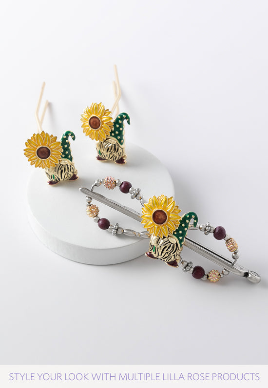 HARIM ハリム Leef Feather with Golden rose Romy #4804 – Lilla Rose