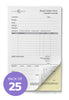 Retail order forms for record keeping and receipt.